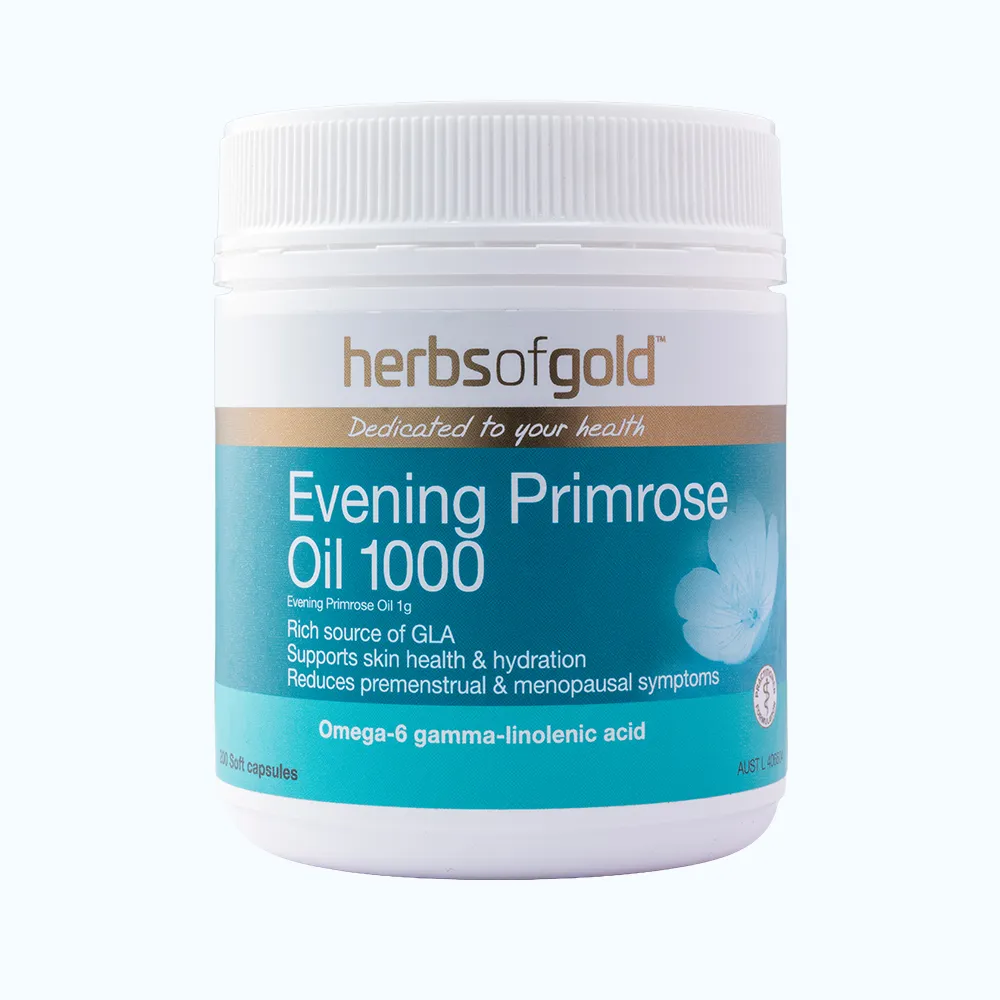 Thực phẩm bảo vệ sức khỏe Herbs of Gold Evening Primrose Oil 1000 (200 viên) 2