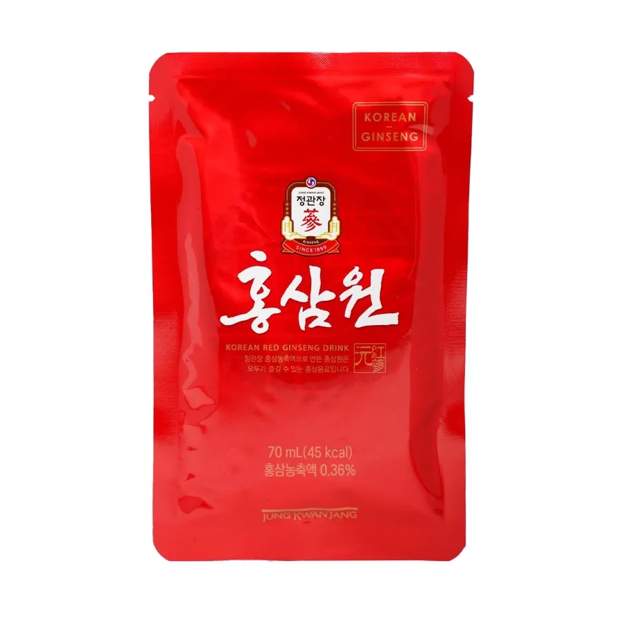 Thực phẩm bảo vệ sức khỏe Hong Sam Won Pouch (Nước hồng sâm Hong Sam Won) - Hộp 30 gói 4