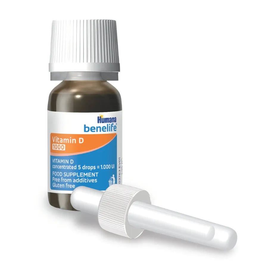 Thực phẩm bảo vệ sức khỏe Humana Benelife Vitamin D 1000 (15ml) 2