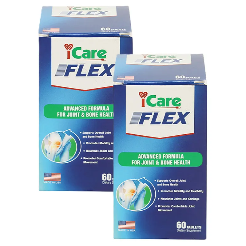 Combo 4 Thực phẩm bảo vệ sức khỏe Icare Flex 2