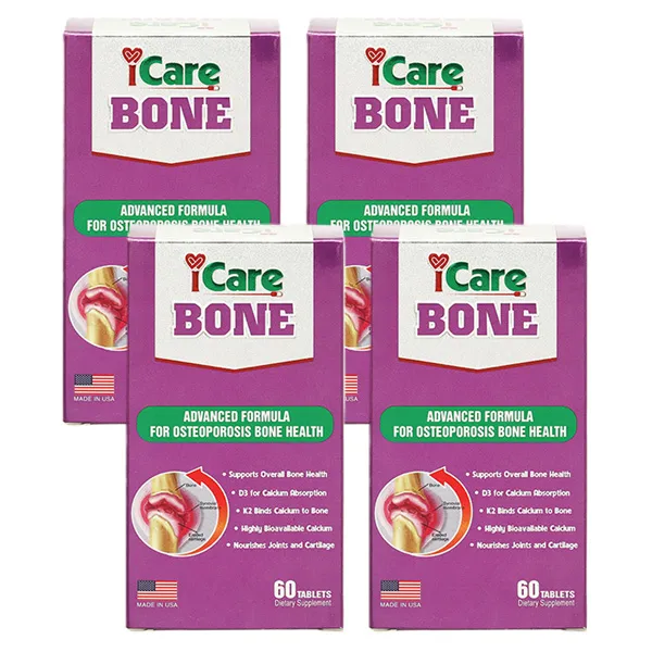 Combo 4 Thực phẩm bảo vệ sức khỏe Icare Bone
