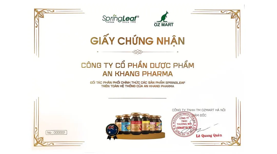 VIÊN UỐNG HỖ TRỢ LÀM ĐẸP DA SPRING LEAF INNER BEAUTY COLLAGEN 6-IN-1 60V 8