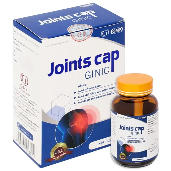 Thực phẩm bảo vệ sức khỏe Joints Cap Ginic