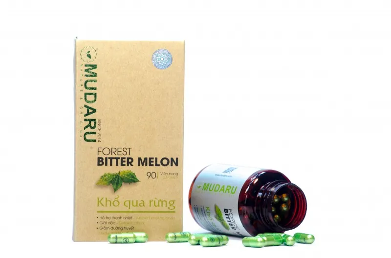 Thực phẩm bảo vệ sức khoẻ khổ qua rừng Mudaru (30 Viên) 2