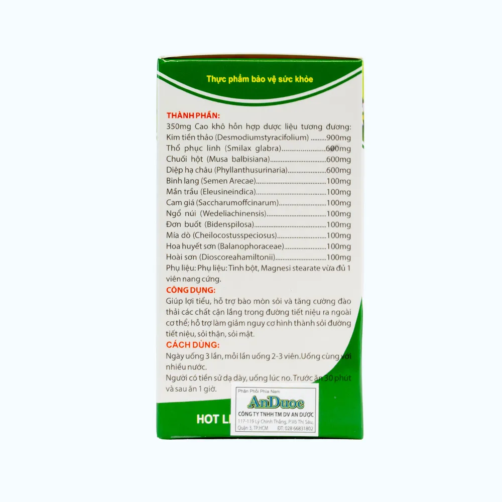Thực phẩm bảo vệ sức khỏe Kim Tiền Thảo Bảo Sơn 4
