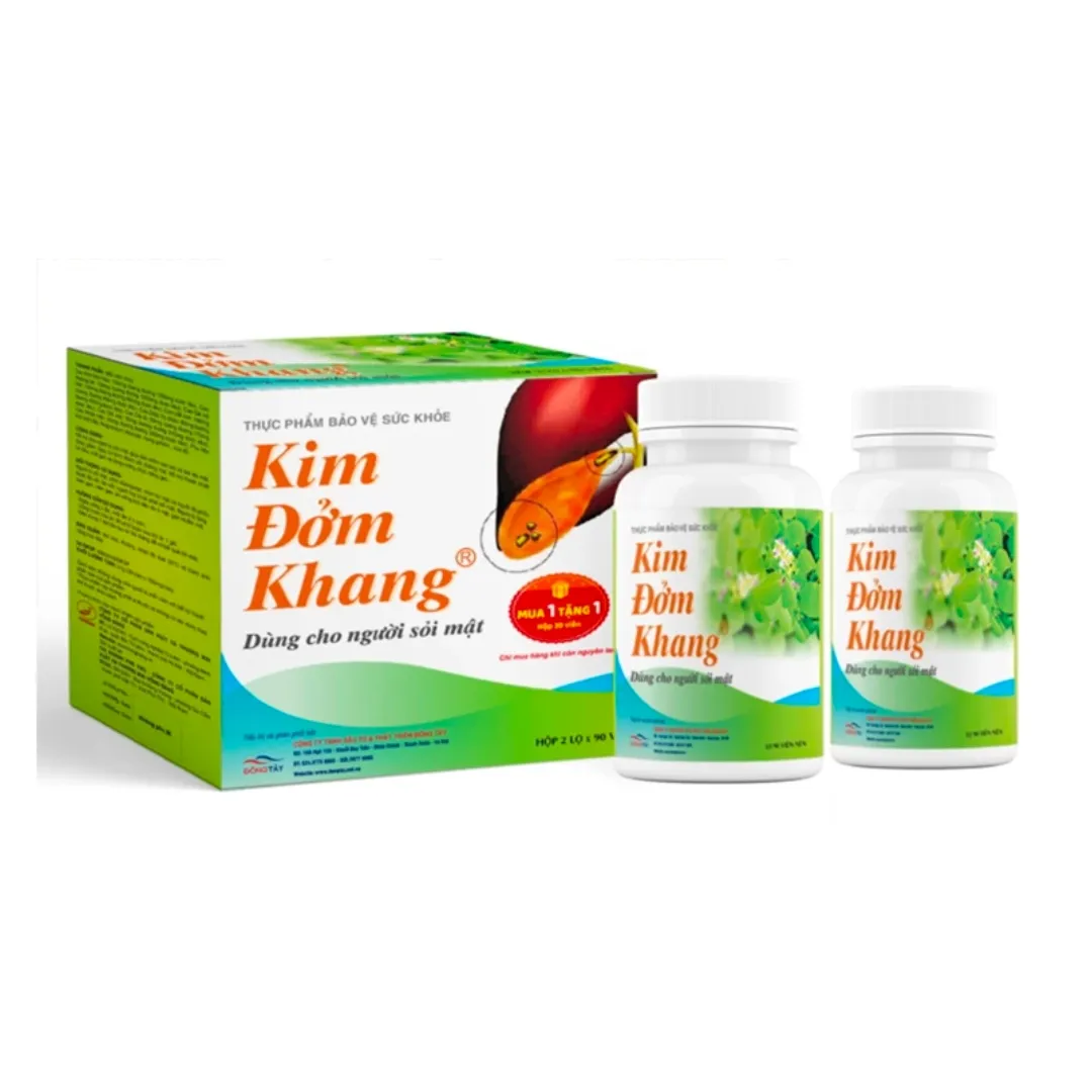 Đông Tây Kim Đởm Khang (Hộp 30 viên) hỗ trợ giảm sỏi mật