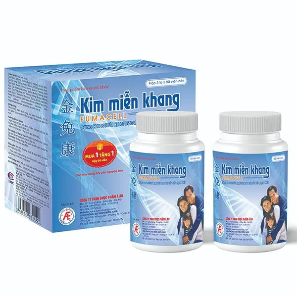 Thực phẩm bảo vệ sức khỏe Kim Miễn Khang (180 viên)