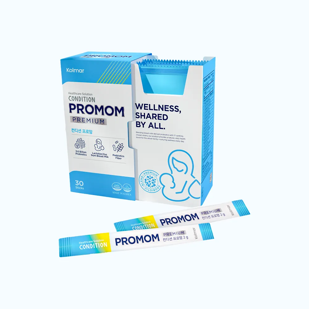 Thực phẩm bảo vệ sức khỏe Kolmar Condition Promom bổ sung lợi khuẩn, hỗ trợ tốt cho tiêu hóa (Hộp 30 gói) 3