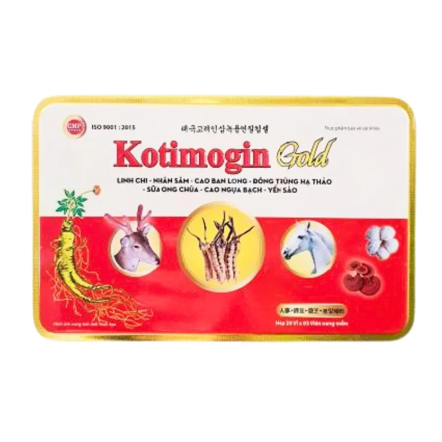 Thực phẩm bảo vệ sức khỏe Kotimogin Gold (60 viên)