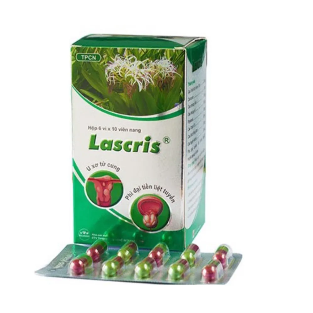 Thực phẩm bảo vệ sức khỏe Lascris (60 viên) 2