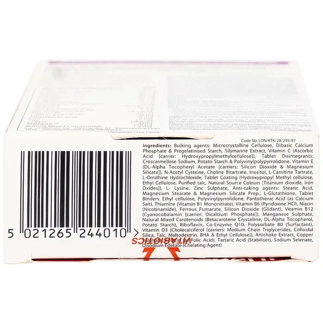 Thực phẩm bảo vệ sức khỏe LIVERIL Tablets (30 viên) 6