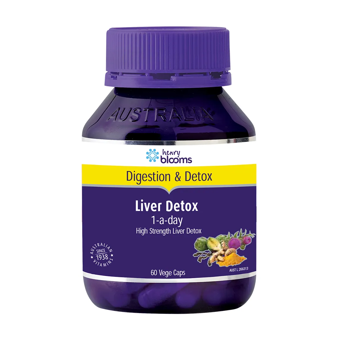 Thực phẩm bảo vệ sức khỏe Liver Detox 1-A-Day (60 viên)