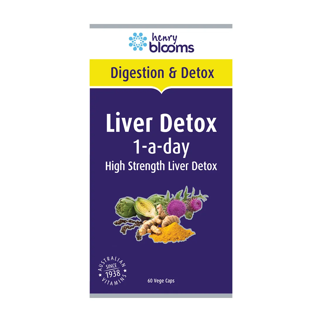 Thực phẩm bảo vệ sức khỏe Liver Detox 1-A-Day (60 viên) 2