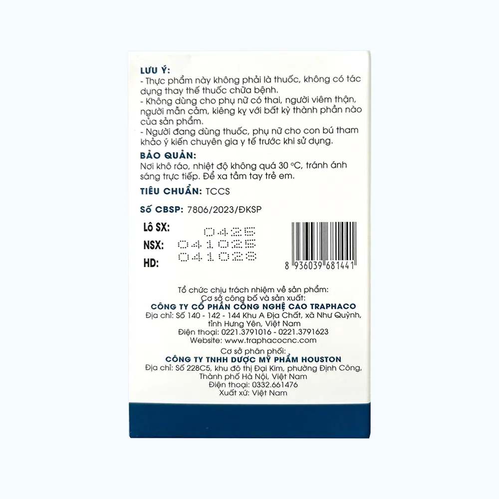 Thực Phẩm Bảo Vệ Sức Khỏe LIVERCOOLIC Hỗ Trợ Thanh Nhiệt, Giải Độc Gan 4