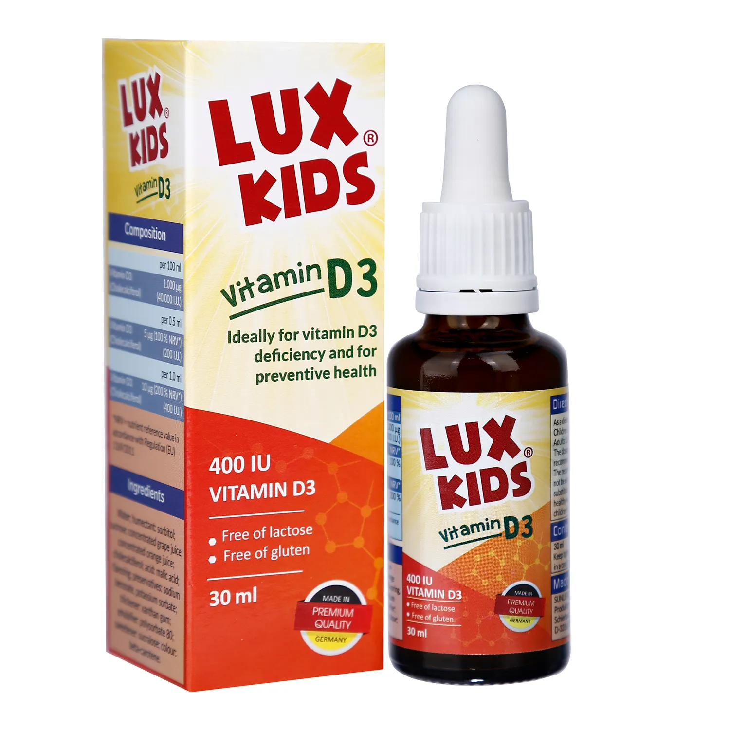 Thực phẩm bảo vệ sức khỏe Lux Kids (30ml) 2