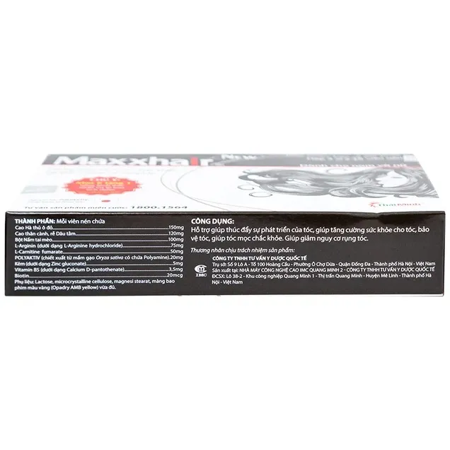 Thực phẩm bảo vệ sức khỏe Maxxhair (30 Viên) 5