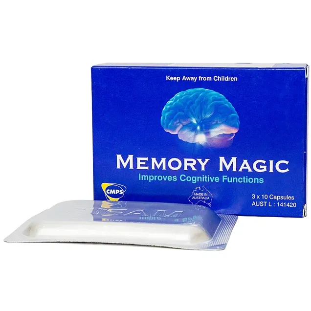 Thực phẩm bảo vệ sức khỏe Memory Magic (30 viên) 2