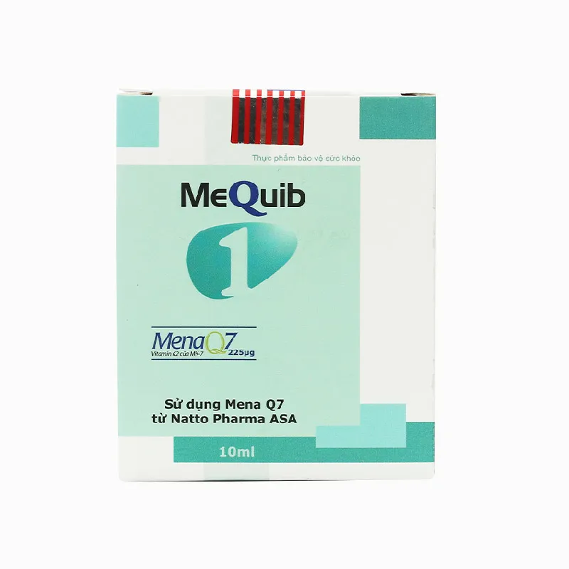 Thực phẩm bảo vệ sức khỏe MEQUIB 1 Bổ sung vitamin D3 và Vitamin K2 (10ml) 2
