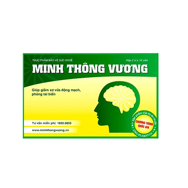 Thực phẩm bảo vệ sức khỏe Minh Thông Vương New (20 viên) 2