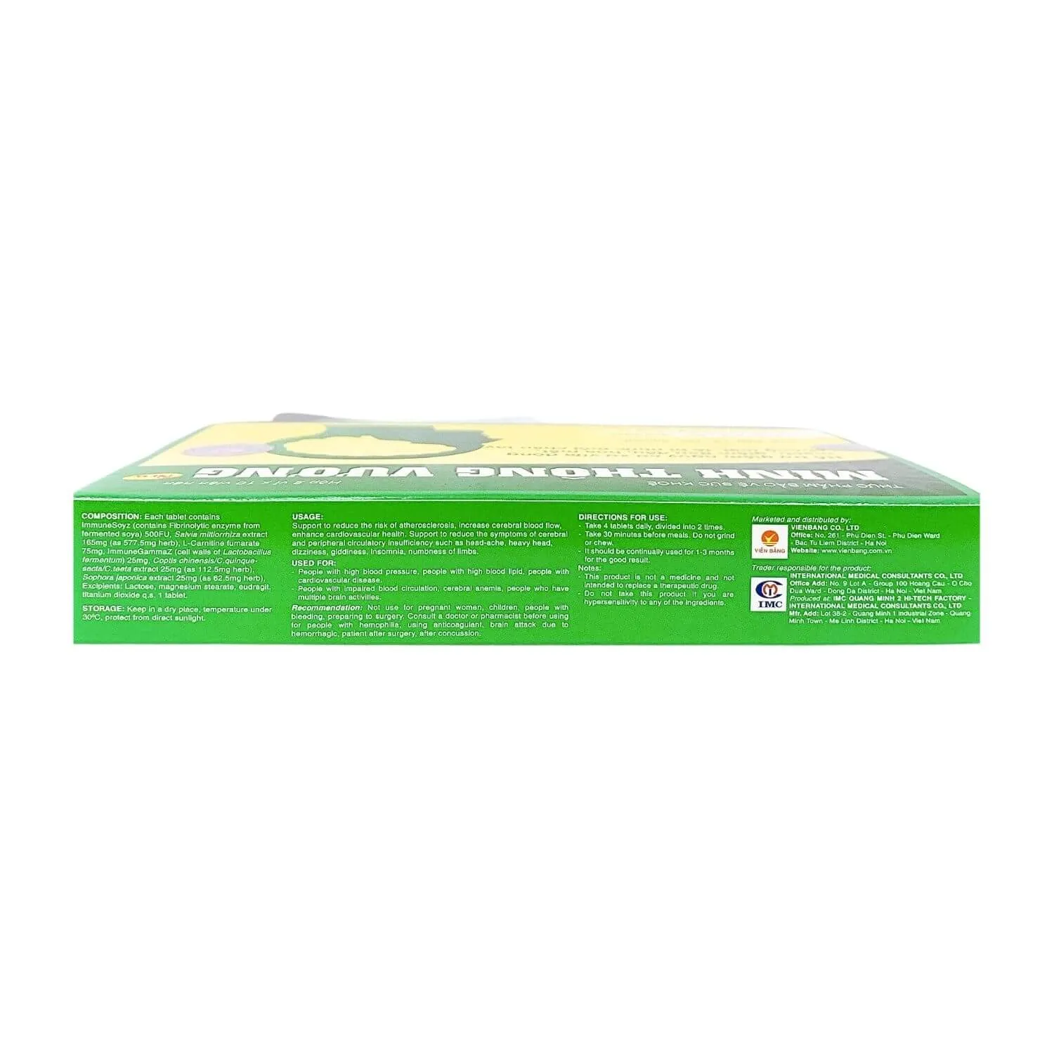 Thực phẩm bảo vệ sức khỏe Minh Thông Vương New (20 viên) 3
