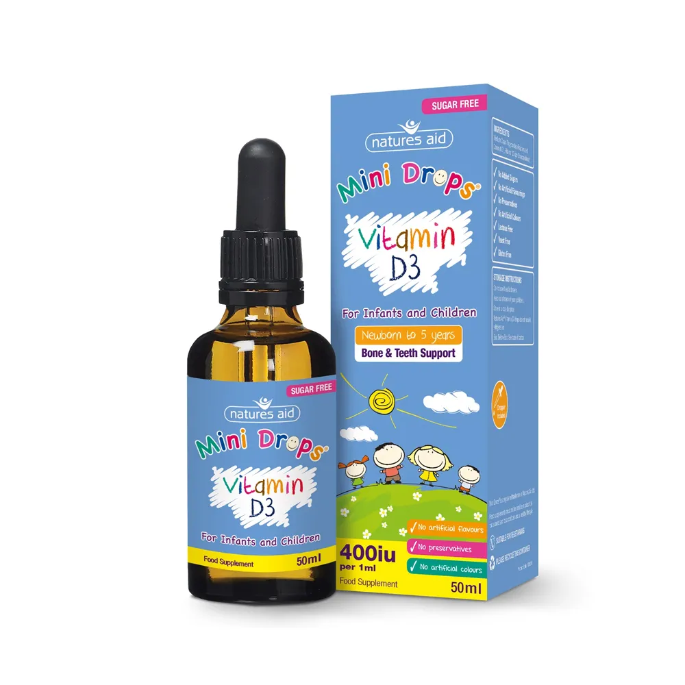 Thực phẩm bảo vệ sức khỏe Mini Drops Vitamin D3 (50ml)