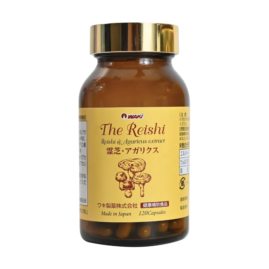 Thực phẩm bảo vệ sức khỏe Nấm linh chi THE REISHI hỗ trợ tăng cường miễn dịch, hỗ trợ bảo vệ gan (Hộp 120 viên) 3