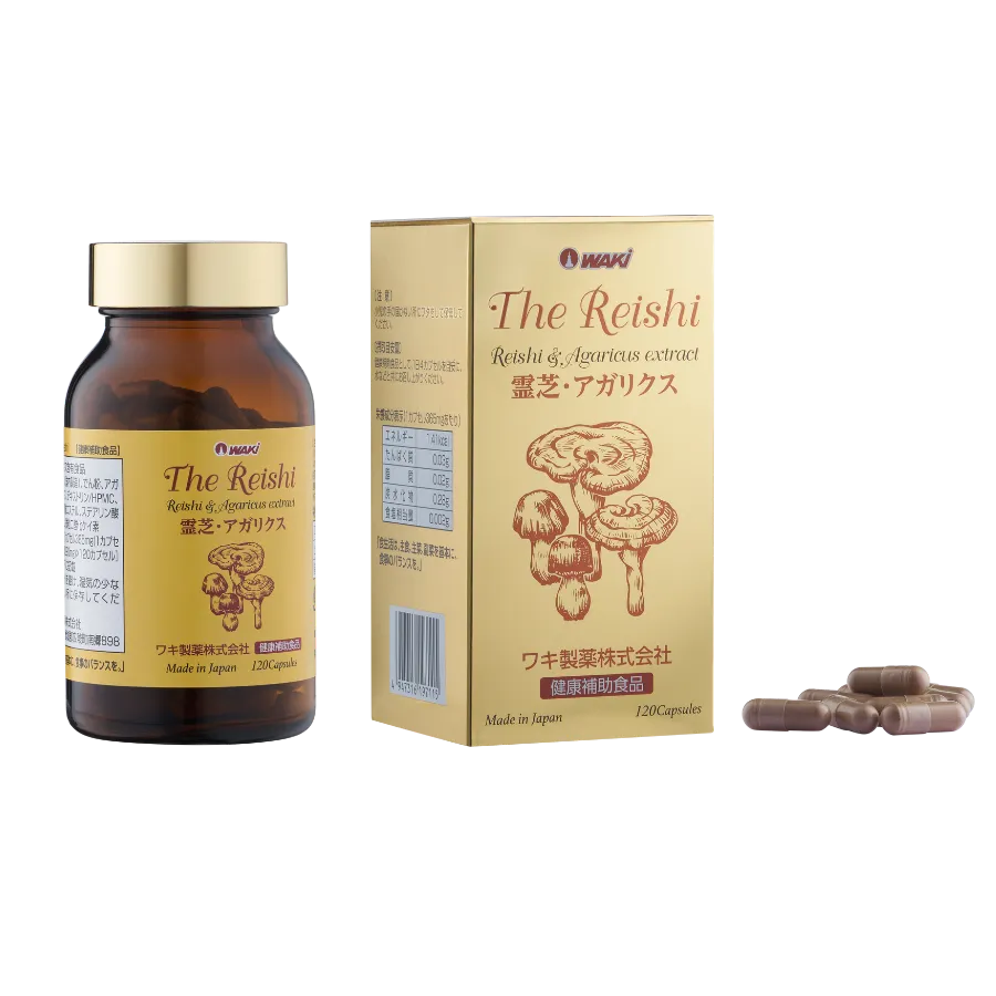 Thực phẩm bảo vệ sức khỏe Nấm linh chi THE REISHI hỗ trợ tăng cường miễn dịch, hỗ trợ bảo vệ gan (Hộp 120 viên) 4