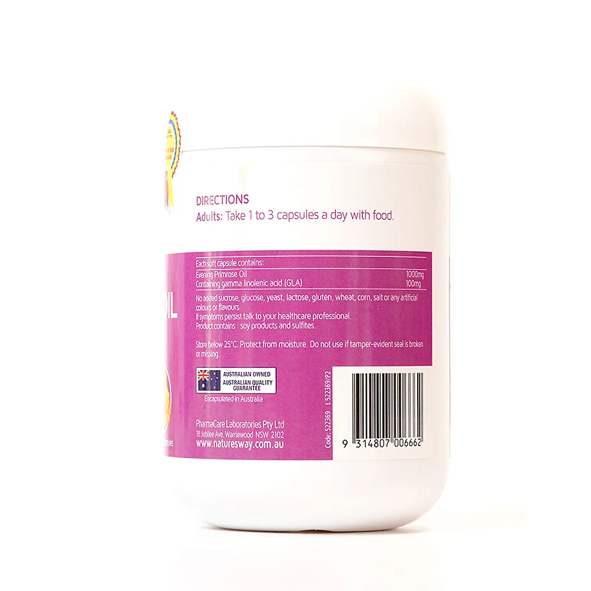 Thực phẩm bảo vệ sức khỏe Nature's Way Evening Primrose Oil 1000mg (200 viên) 4
