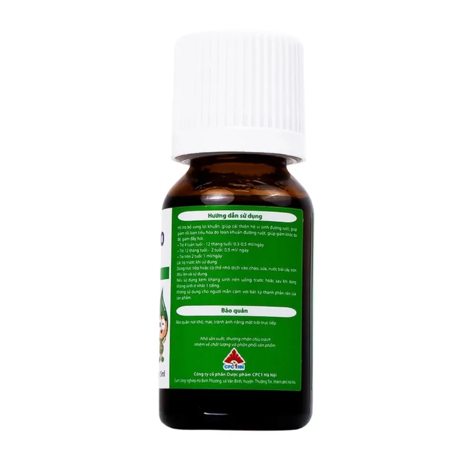 Thực phẩm bảo vệ sức khỏe Novofido - Hỗ trợ giảm rối loạn tiêu hóa ở trẻ (Chai 15ml) 6