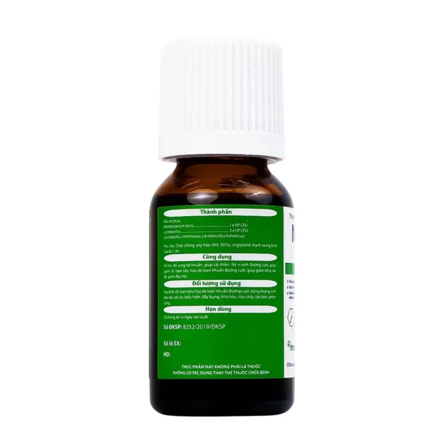 Thực phẩm bảo vệ sức khỏe Novofido - Hỗ trợ giảm rối loạn tiêu hóa ở trẻ (Chai 15ml) 7