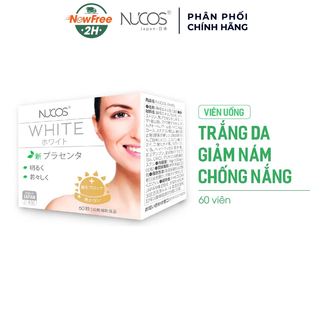 Nước uống Collagen trắng da Nucos Super White