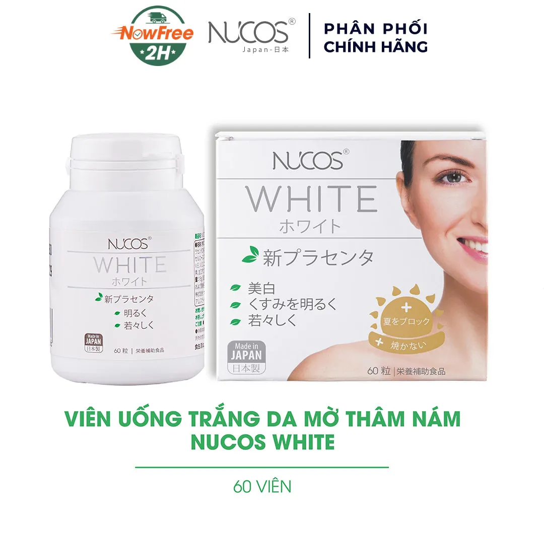 Nước uống Collagen trắng da Nucos Super White 5