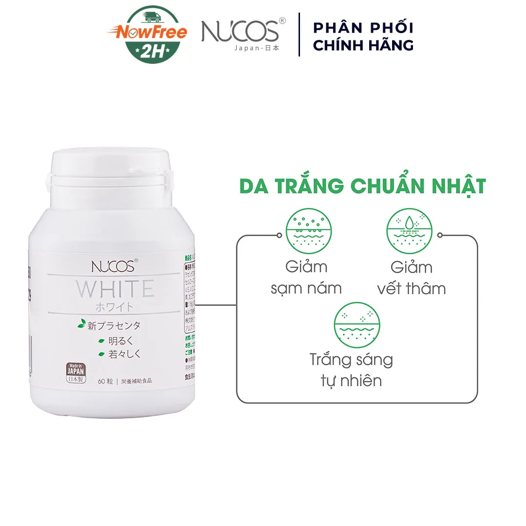 Nước uống Collagen trắng da Nucos Super White 6