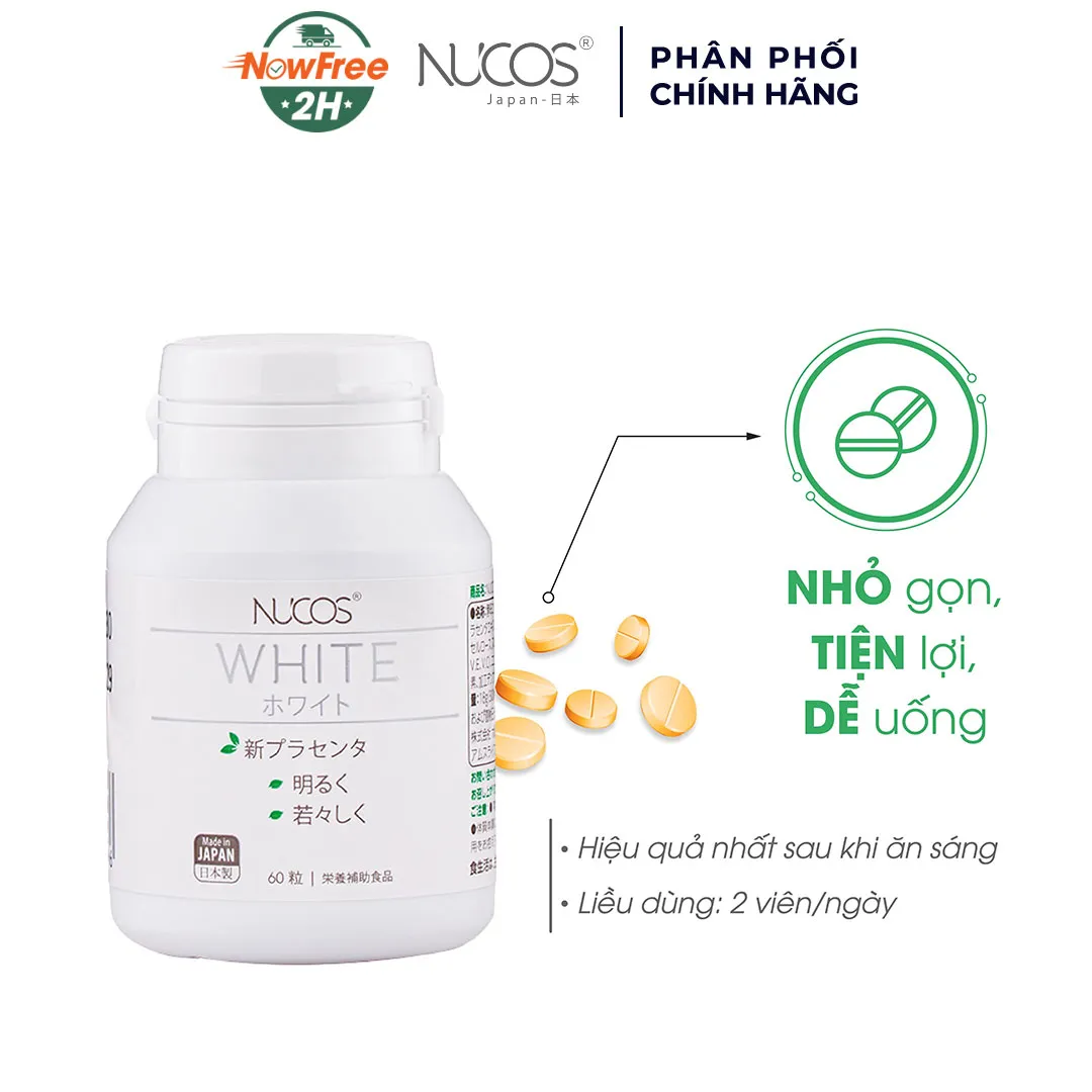 Nước uống Collagen trắng da Nucos Super White 9