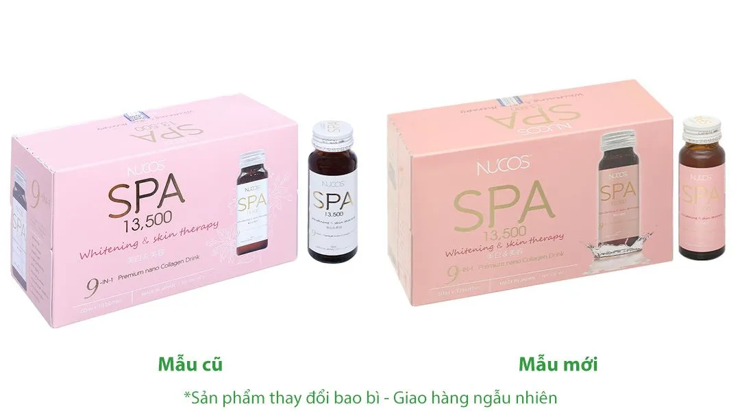 Nước uống collagen Nucos Spa 13.500 chống lão hóa săn chắc da (10 chai x50ml) 2
