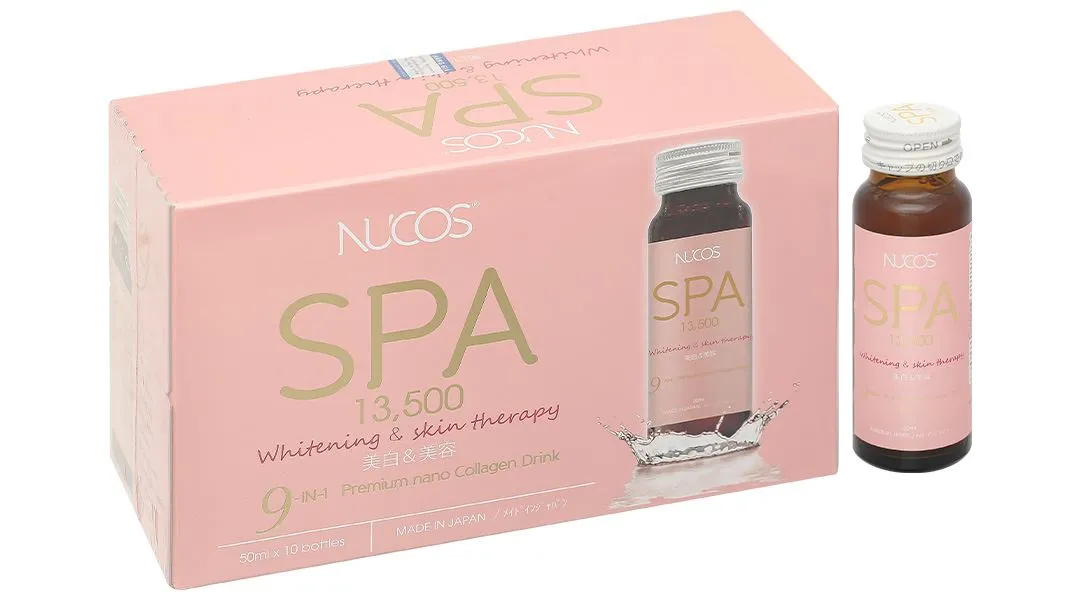 Nước uống collagen Nucos Spa 13.500 chống lão hóa săn chắc da (10 chai x50ml) 3