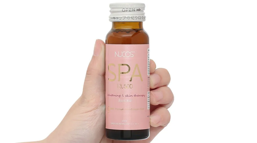 Nước uống collagen Nucos Spa 13.500 chống lão hóa săn chắc da (10 chai x50ml) 12