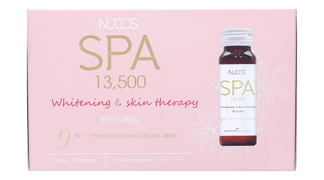 Nước uống collagen Nucos Spa 13.500 chống lão hóa săn chắc da (10 chai x50ml) 14