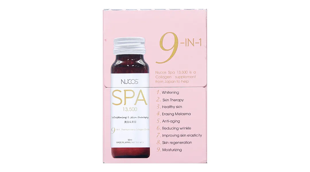 Nước uống collagen Nucos Spa 13.500 chống lão hóa săn chắc da (10 chai x50ml) 18