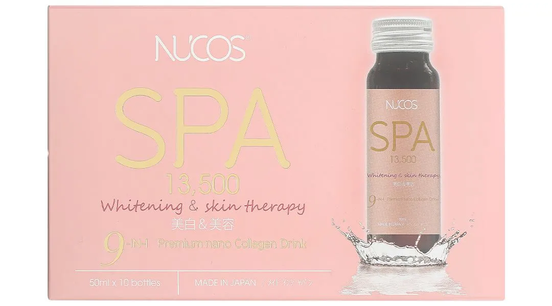 Nước uống collagen Nucos Spa 13.500 chống lão hóa săn chắc da (10 chai x50ml) 4