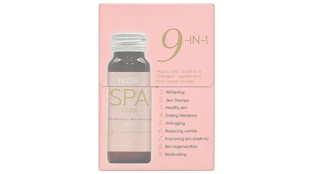 Nước uống collagen Nucos Spa 13.500 chống lão hóa săn chắc da (10 chai x50ml) 6