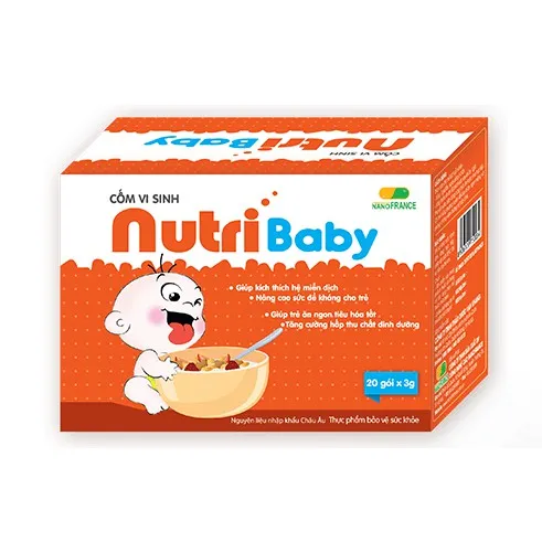 Thực phẩm bảo vệ sức khỏe NutriBaby (20 gói x 3g) 2