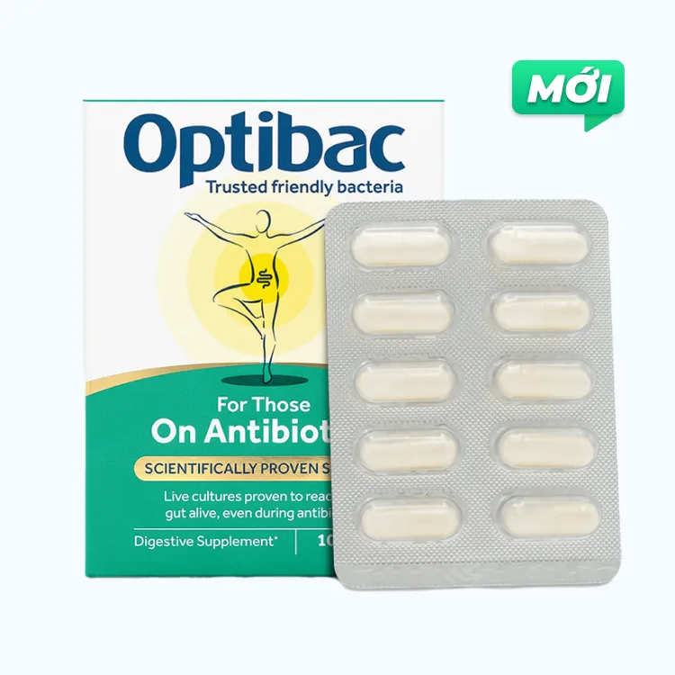Thực phẩm bảo vệ sức khỏe Optibac For Those On Antibiotics