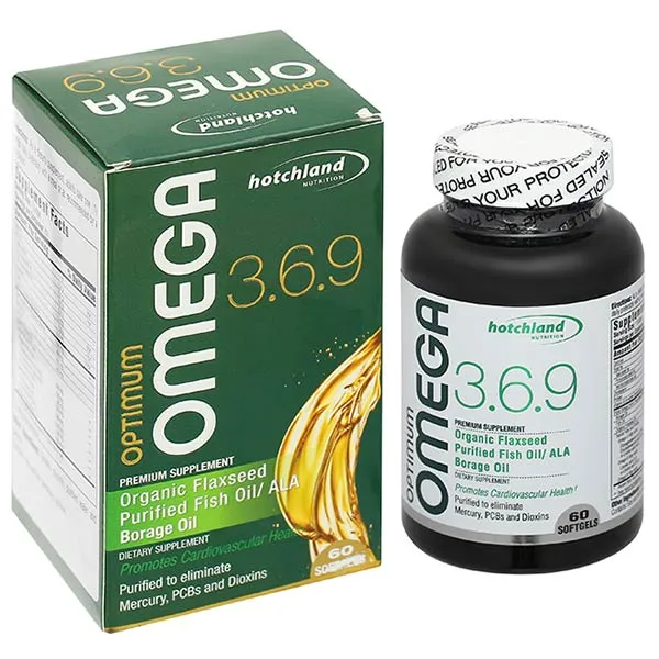 Thực phẩm bảo vệ sức khỏe Optimum Omega 3 6 9