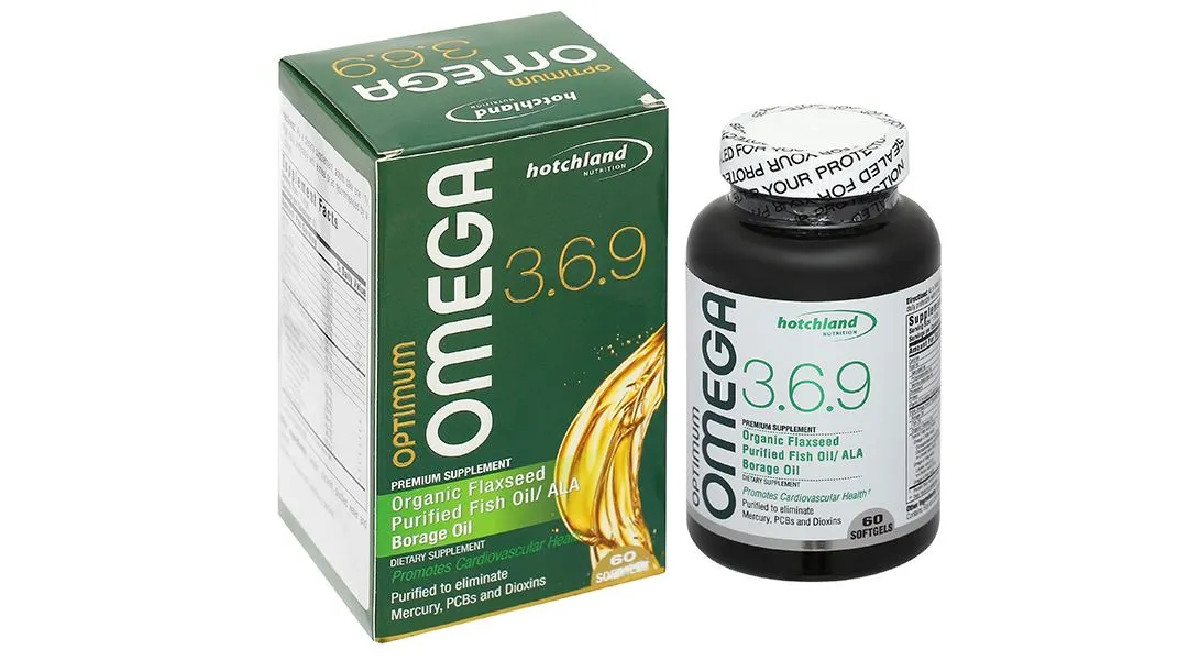 Thực phẩm bảo vệ sức khỏe Optimum Omega 3 6 9 2