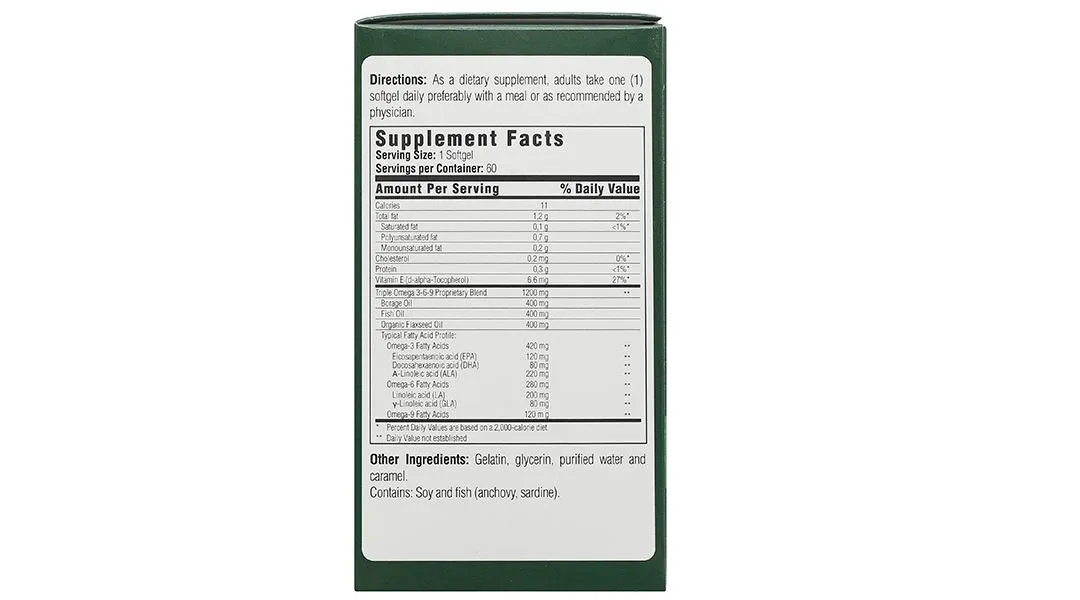 Thực phẩm bảo vệ sức khỏe Optimum Omega 3 6 9 4