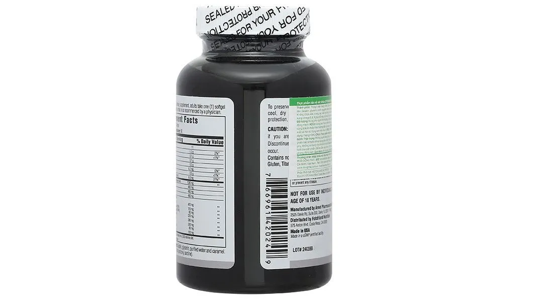 Thực phẩm bảo vệ sức khỏe Optimum Omega 3 6 9 9