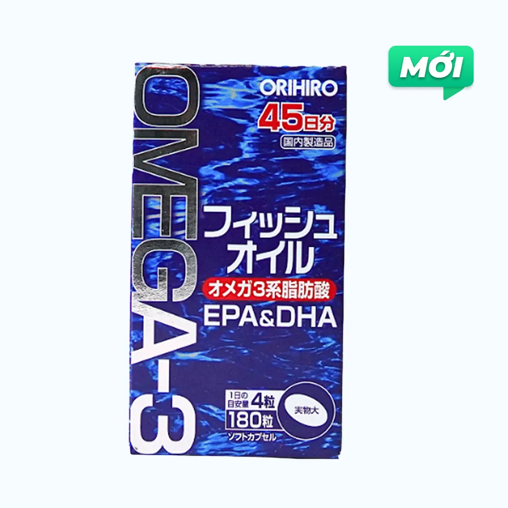 Thực phẩm bảo vệ sức khỏe: Orihiro Fish Oil