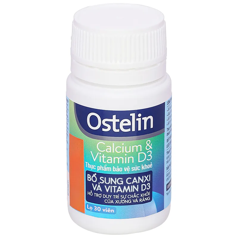 VIÊN UỐNG OSTELIN CALCIUM & VITAMIN D3 SANOFI 275V 2