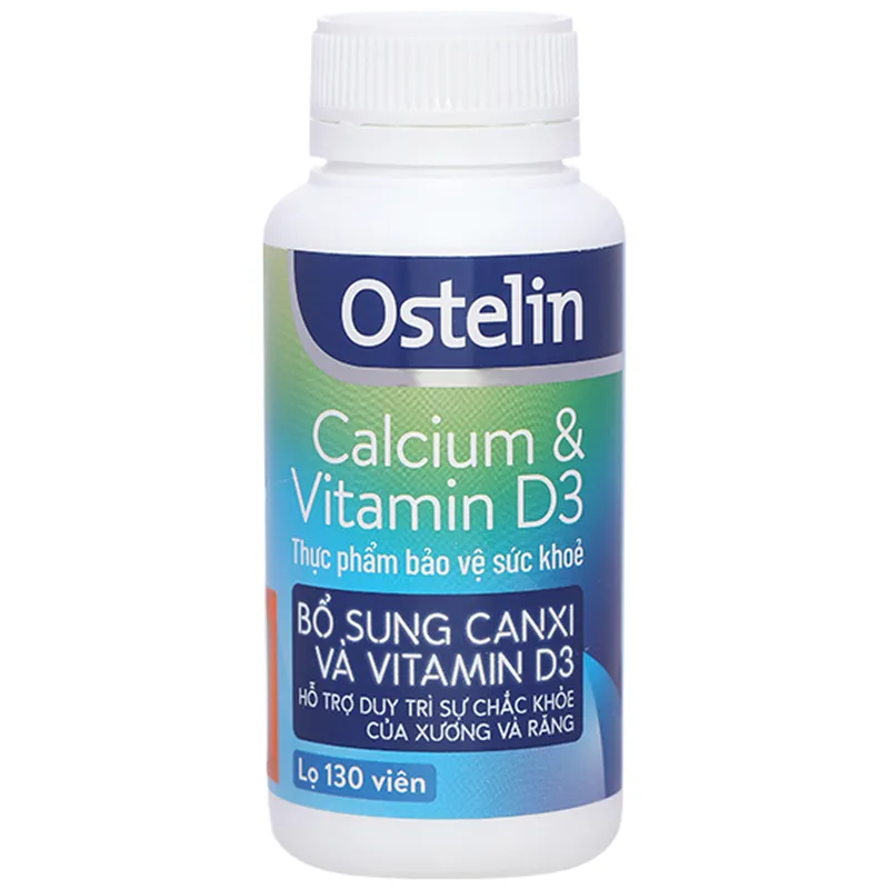 VIÊN UỐNG OSTELIN CALCIUM & VITAMIN D3 SANOFI 275V 10